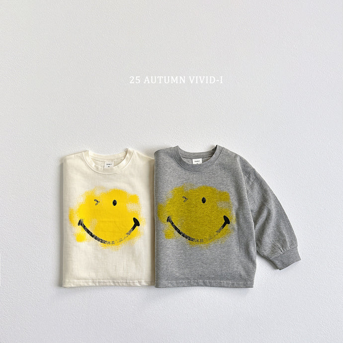 VIVID KIDS SMILEY SWEATER*PREORDER