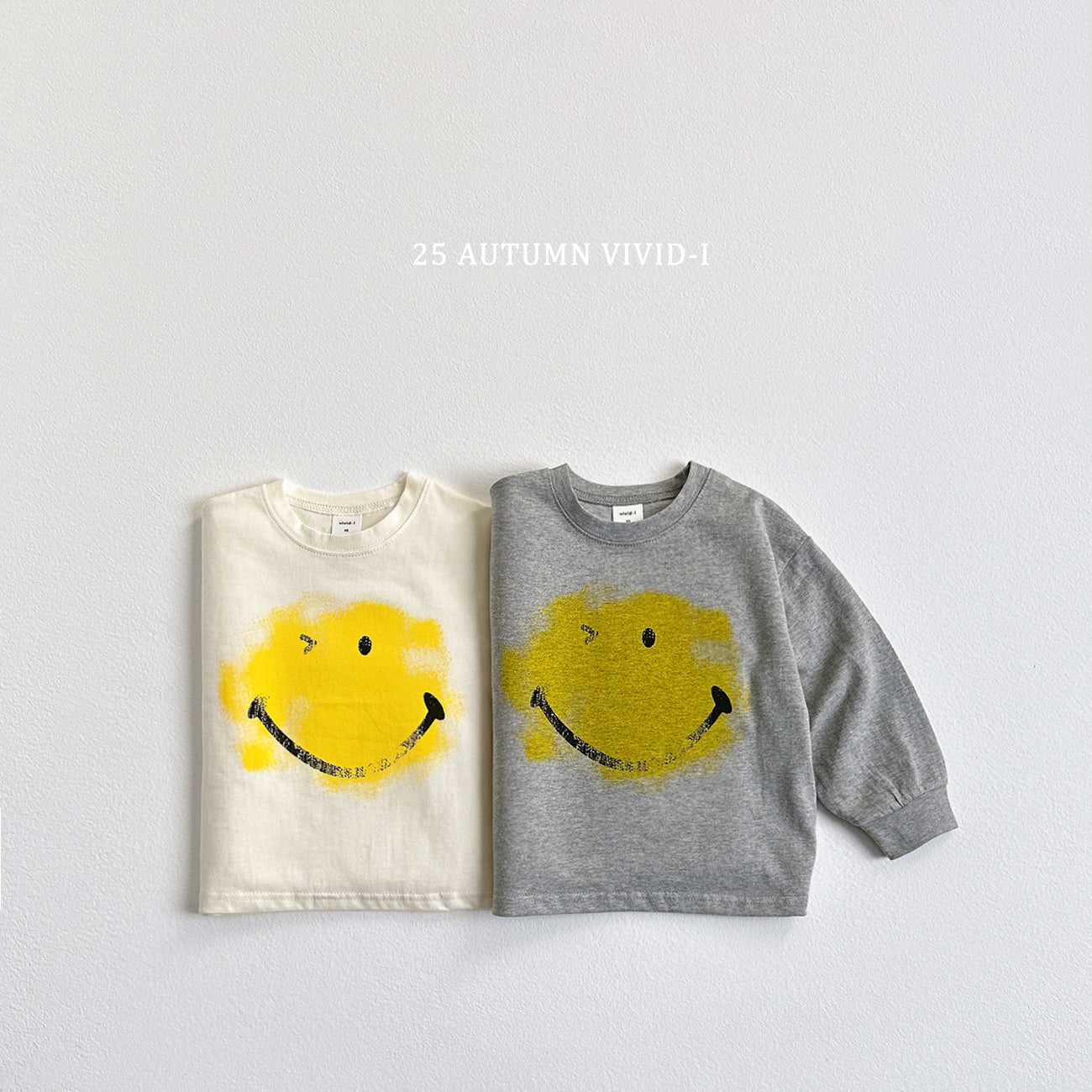 VIVID KIDS SMILEY SWEATER*PREORDER
