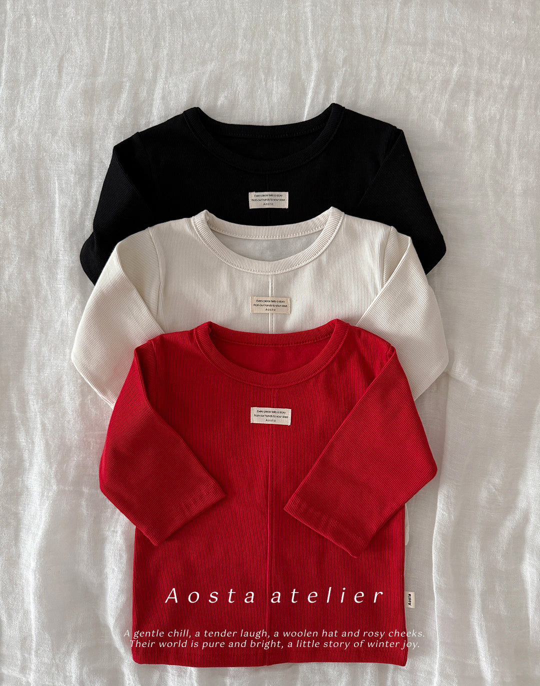 AOSTA KIDS EVERYDAY TEE*PREORDER