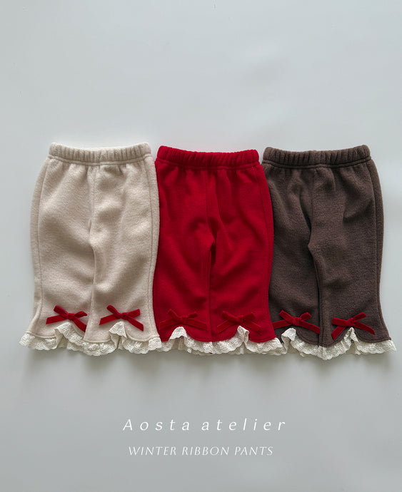 AOSTA KIDS WINTER RIBBON LEGGINGS*PREORDER