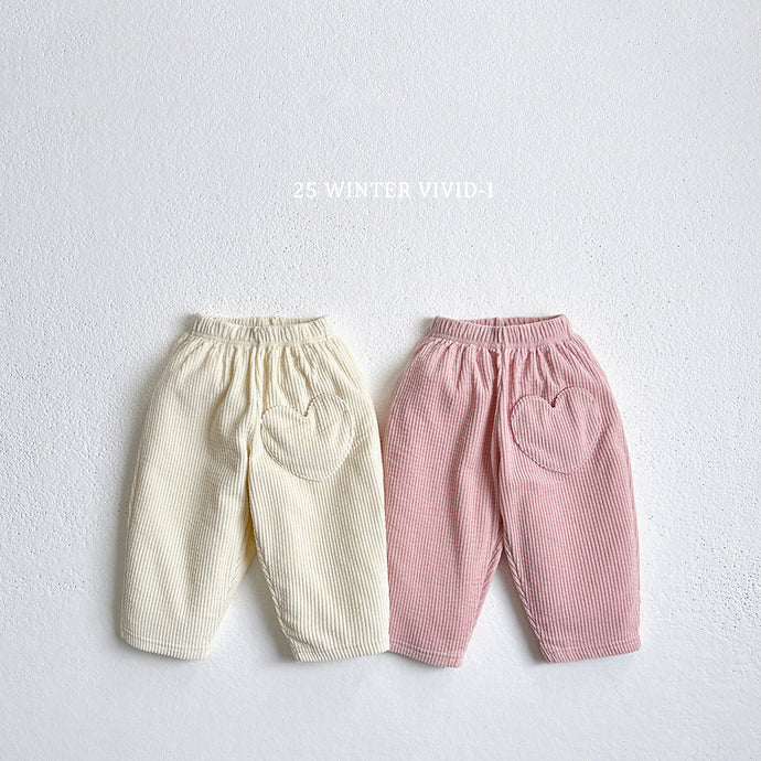 VIVID KIDS CORDUROY PANTS*PREORDER