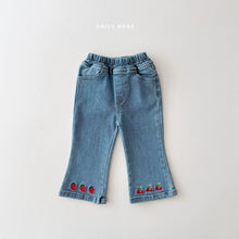 Load image into Gallery viewer, DAILYBEBE KIDS FRUIT DENIM PANTS**PREORDER