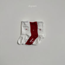 Load image into Gallery viewer, DIGREEN KIDS HEART SOCK SET*PREORDER