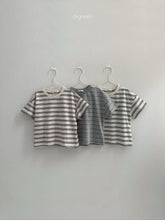 Load image into Gallery viewer, DIGREEN KIDS STRIPE TEE*PREORDER