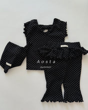 Load image into Gallery viewer, AOSTA KIDS BOW DOTS TEE*PREORDER