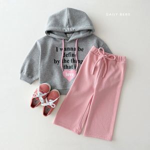 DAILYBEBE KIDS LOVES HOODIE**PREORDER