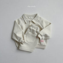 Load image into Gallery viewer, MINIROBE KIDS JOCKEY COLLAR POLO SWEAT SHIRT *Preorder