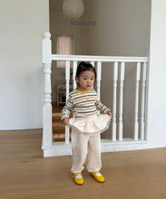 Load image into Gallery viewer, BONITO KIDS HEART CUTTON STRIPE TEE*PREORDER