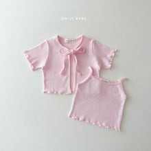 Load image into Gallery viewer, DAILYBEBE KIDS BOW TWIN SET**PREORDER