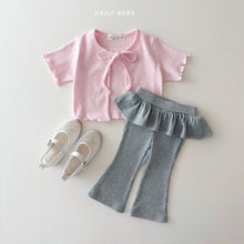 Load image into Gallery viewer, DAILYBEBE KIDS BOW TWIN SET**PREORDER