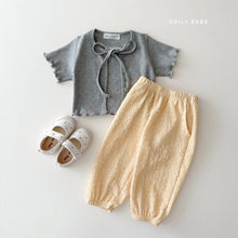 Load image into Gallery viewer, DAILYBEBE KIDS BOW TWIN SET**PREORDER