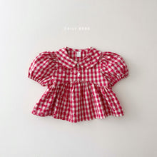 Load image into Gallery viewer, DAILYBEBE KIDS ROUND COLLAR TOP**PREORDER