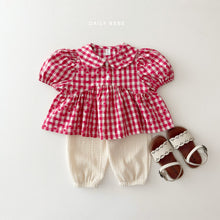 Load image into Gallery viewer, DAILYBEBE KIDS ROUND COLLAR TOP**PREORDER