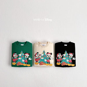 VIVID KIDS Mickey Tree Sweat Shirt *preorder