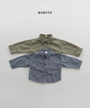 Load image into Gallery viewer, BONITO KIDS CHECK SHIRT*PREORDER