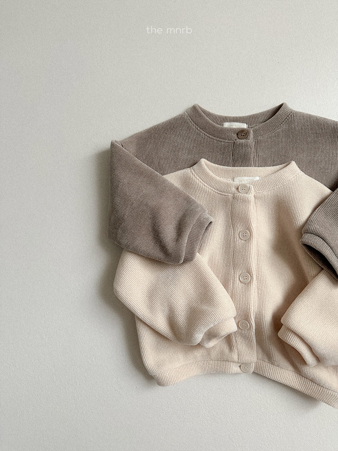MINIROBE KIDS BELLO RIB CARDIGAN**Preorder