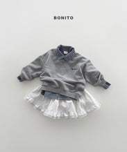 Load image into Gallery viewer, BONITO KIDS V NECK SWEAT SHIRT*PREORDER