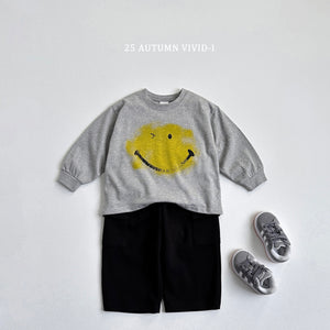 VIVID KIDS SMILEY SWEATER*PREORDER
