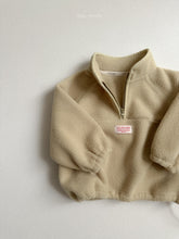 Load image into Gallery viewer, MINIROBE KIDS FLEECE HALF ZIP UP HOODIE**Preorder