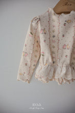 Load image into Gallery viewer, ROA KIDS FLORAL FRILL TOP*PREORDER