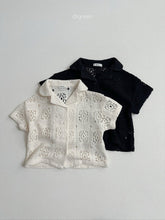 Load image into Gallery viewer, DIGREEN KIDS CROCHET SHIRT*PREORDER
