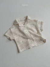 Load image into Gallery viewer, DIGREEN KIDS CROCHET SHIRT*PREORDER