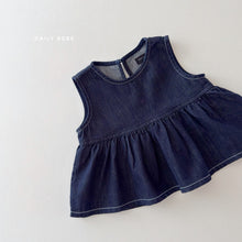 Load image into Gallery viewer, DAILYBEBE KIDS DENIM TANK TOP**PREORDER