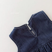 Load image into Gallery viewer, DAILYBEBE KIDS DENIM TANK SET**PREORDER
