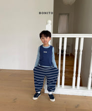 Load image into Gallery viewer, BONITO KIDS STRIPE KNIT JOGGER PANTS*PREORDER