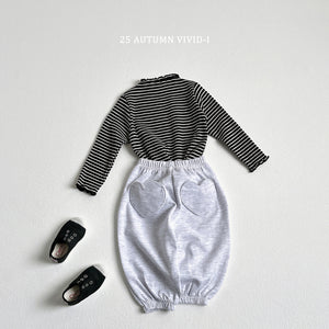 VIVID KIDS STRIPE TEE SHIRT*PREORDER