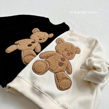 Load image into Gallery viewer, VIVID KIDS TEDDY BEAR KNIT SWEAT SHIRT*PREORDER