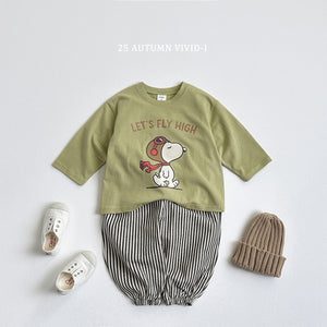 VIVID KIDS STRIPE PANTS*PREORDER