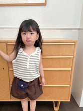 Load image into Gallery viewer, DIGREEN KIDS MARINE SLEEVELESS TEE*PREORDER