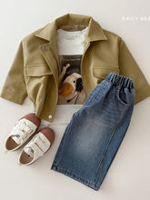 Load image into Gallery viewer, DAILYBEBE KIDS FAUX LEATHER JACKET**PREORDER