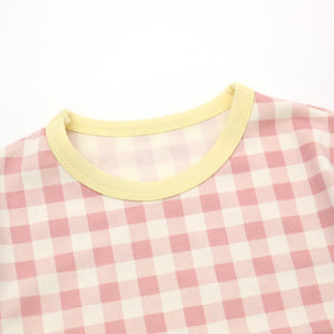 LIME & BLUE KIDS MARBLE CHECK PYJAMAS **Preorder