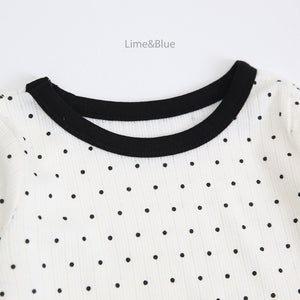 LIME & BLUE KIDS RIB PYJAMAS **Preorder (Copy)