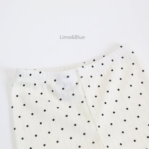 LIME & BLUE KIDS RIB PYJAMAS **Preorder (Copy)