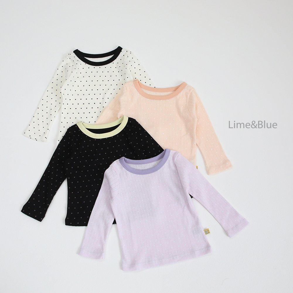 LIME & BLUE KIDS RIB PYJAMAS **Preorder (Copy)