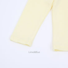 Load image into Gallery viewer, LIME &amp; BLUE KIDS MAPLE RIB TOP AND BOTTOM PYJAMAS **Preorder