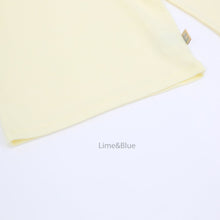 Load image into Gallery viewer, LIME &amp; BLUE KIDS MAPLE RIB TOP AND BOTTOM PYJAMAS **Preorder