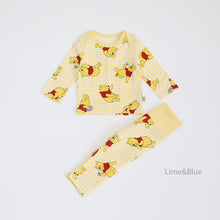 Load image into Gallery viewer, LIME &amp; BLUE BABY DISNEY TOP AND BOTTOM PYJAMAS **Preorder