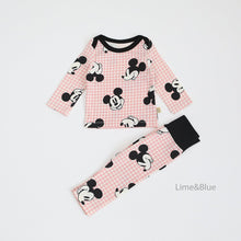 Load image into Gallery viewer, LIME &amp; BLUE BABY DISNEY TOP AND BOTTOM PYJAMAS **Preorder