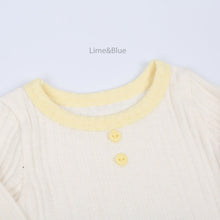 Load image into Gallery viewer, LIME &amp; BLUE KIDS RIB PYJAMAS **Preorder