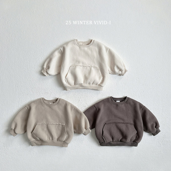 VIVID KIDS KID FRILL POCKET SWEAT*PREORDER