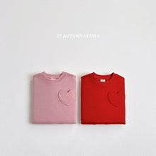 Load image into Gallery viewer, VIVID KIDS POCKET HEART SWEATER*PREORDER
