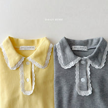 Load image into Gallery viewer, DAILYBEBE KIDS LACE FRILL SHIRT**PREORDER