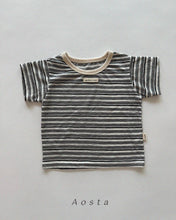 Load image into Gallery viewer, AOSTA KIDS STRIPE SHIRT *PREORDER