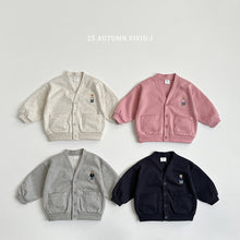 Load image into Gallery viewer, VIVID KIDS BEAR CARDIGAN*PREORDER