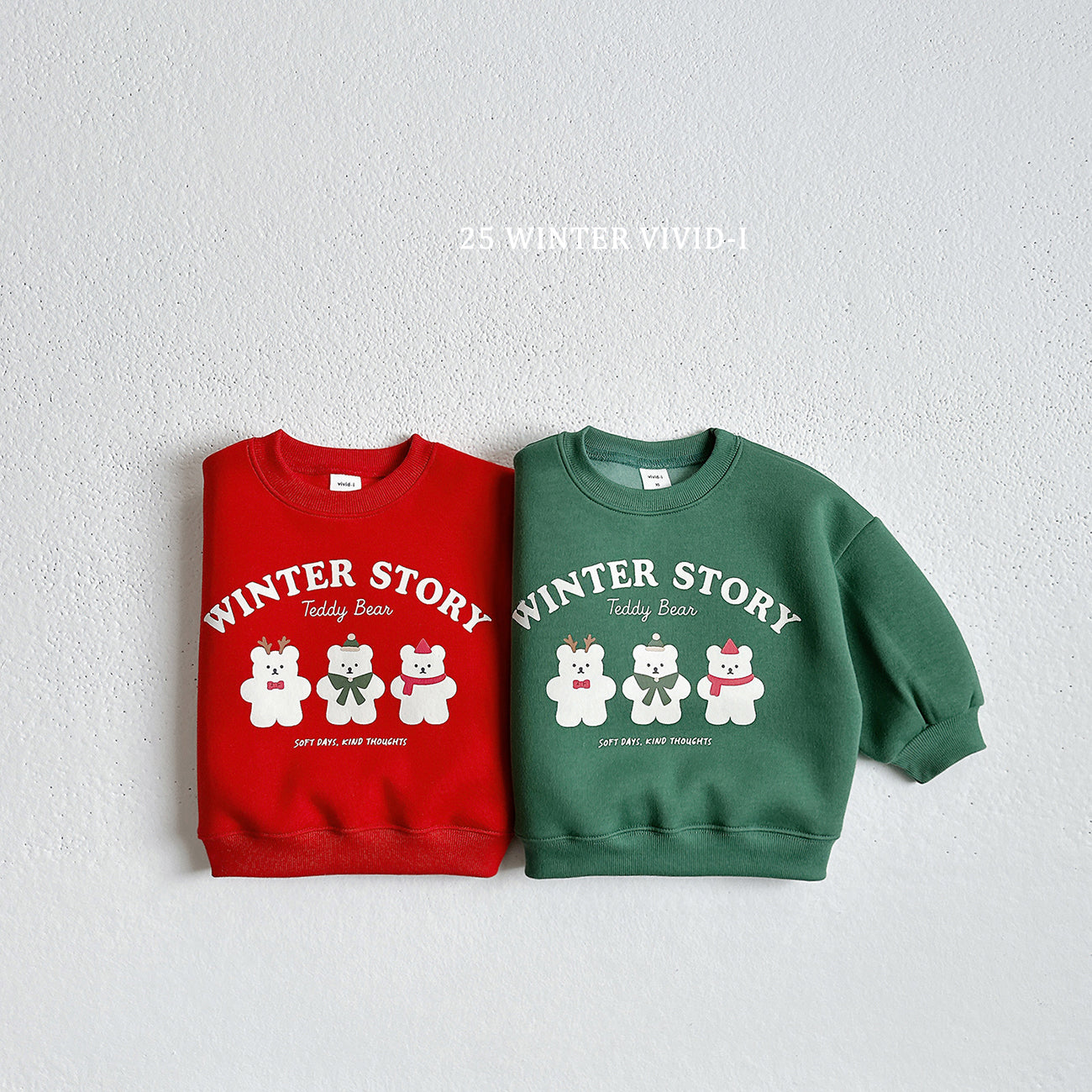 VIVID KIDS WINTER STORY SWEAT SHIRT*PREORDER
