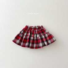 Load image into Gallery viewer, DAILYBEBE KIDS CHECK SKIRT**PREORDER